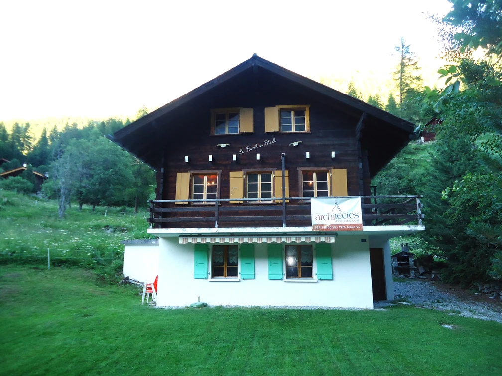 TRANSFORMATION LE RANCH DU BLECK avant